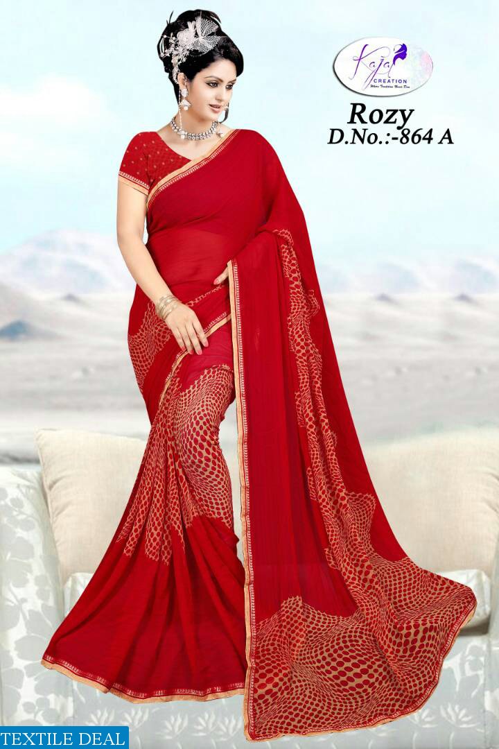 kajal Rozy vol-2 Wholesale Saree catalog